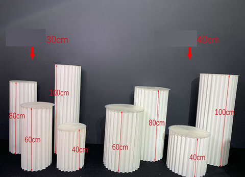 Buy Paper Folding Roman Column For Wedding Pillar Dessert Stand Table ...