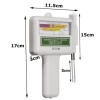PC101 PH Meter Portable Measure Water Quality PH/CL2 Chlorine Tester Level