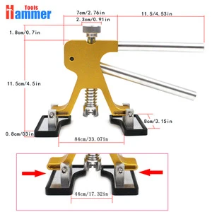 PDR king tool kit glue guns slide hammers reflect board hand tools set for car dent removal