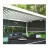 Import Pergola roof covers electric sunshade outdoor garden motorized pergol aluminum gazebo from China