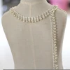 Perl Tassel Flower Rhinestone cup Chain Sew on Rhinestone Trim Gems For Wedding Dress Clothes Collar Shoulder Decoration