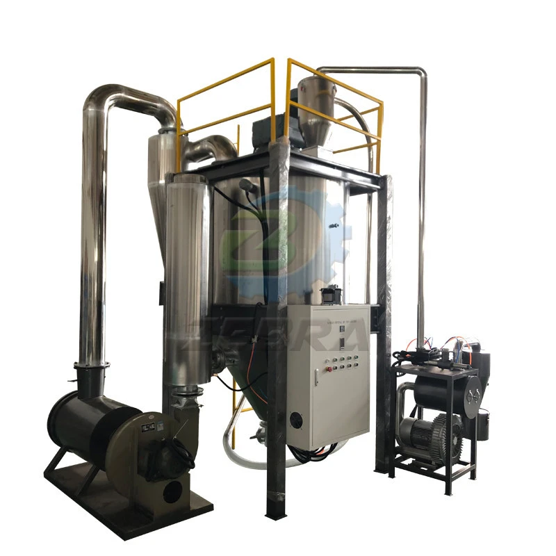 PET Bottle Flakes Granules Crystallizer and Drying Machine