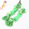 Pet Toys Wholesale Silicone Bone Durable Chew Rope Toy Interactive Pet Dog Toys