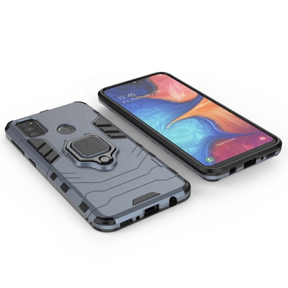 Phone Case Supplier 3 In 1 Rear Cover Accessories Para Celulares with Ring Holder for Samsung Galaxy M30s M40 S10 A80 A70 A60 A9
