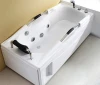Pinghu Bathtub Manufacturer Best Sale Whirlpool Bathtub with Handrail For One People