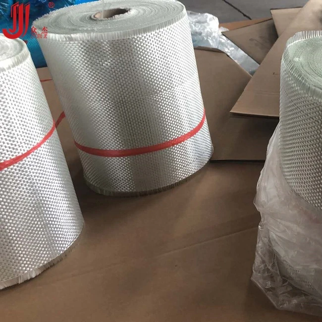 Plain weaved 400g fiberglass UD woven roving cloth UD400 for filament winding