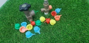 Plastic Caps for Industrial Gases cylinder valves