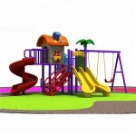plastic outdoor playground with swing set jungle gym kids outdoor playground items