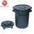 Import plastic round american  style trash can garbage dustbin dolly with lid from China