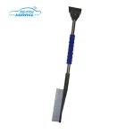 Plastic Snow Shovel with Brush , Car Ice Scraper