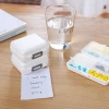 Plastic weekly medicine pill drug tablet  box case organizer travel 7days