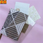 pocket electronic reinforced fabric cover paper notebook