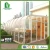 Import polycarbonate uv400 protection prefabricated commercial glass house from China