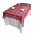 Import Polyester Red White Snowflake Lace Tablecloth Stock For  Christmas Home from China