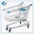 Import Popular 180L chrome metal supermarket shopping trolley cart from China