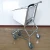 Import Popular Stainless Steel 4 Wheels Luggage Baggage Airport Shopping Cart from China