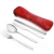 Import Portable Cutlery Set With Case Travel Pouch Stainless Steel knife spoon fork chopstick travel set from China