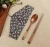 Import Portable Dinner Set Wooden Spoon Fork Chopsticks Travel Cutlery Set With Pouch from China