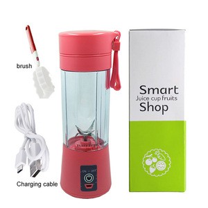 Portable electric 380 ml 3.6 V mini baby food slow fruit juicer/blender