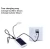 Import Portable lamp with USB recharged Solar book lamp for camping from China
