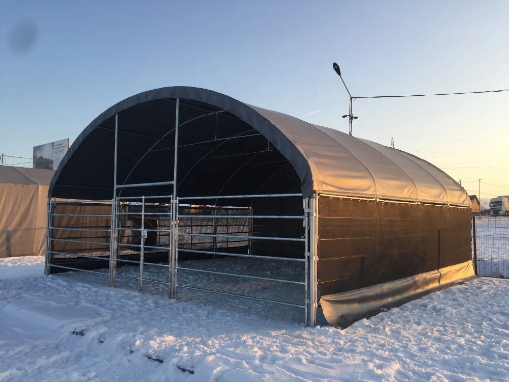 Portable Sheep Shed For Keeping Livestock Safely From Sun & Rain