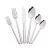Import Portuguese style western steak Knife Fork Spoon set cutlery stainless steel 6pcs flatware sets from China