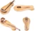 Import Pot Clip Small Tool Accessories Rests Cooking Acacia Natural 4 Holes Slots Heart Kitchen Wood Bamboo Spoon Holder Rest from China