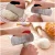 Import PP TPR Handle Stainless Steel Semicircular Flour Knife Kitchen Baking Flour Scraper from China