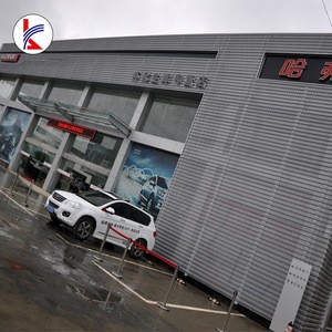 Prefabricated construction steel structure 4s car shop /structural exhibition hall from Foshan supplier