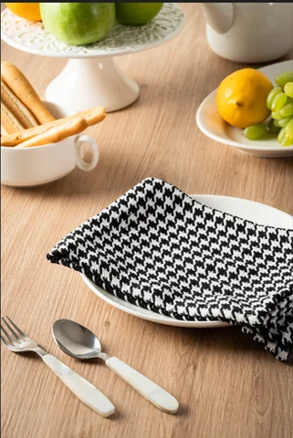 Premium Quality Super soft highly absorbent  100%  Reusable Cotton Towel Set for kitchen napkin for multipurpose use