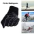 Import PRI Black Thermal Running Gloves, Touchscreen Outdoor other Sport Riding Gloves for Men Women from China