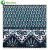 Printed Single Jersey Bamboo Organic Cotton Spandex Fabric For Dress