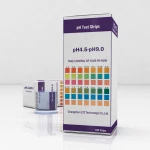 private labelled alkaline acid pH tester 4.5-9.0 saliva urine test strip dipsticks