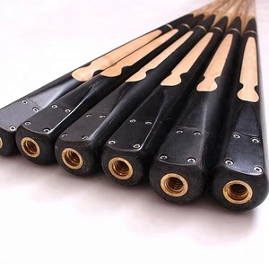 Professional Billiards Sports 3 Quater Billiard Snooker Cue With Extension