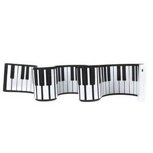 Professional usb 2.0 midi rubber material soft keyboard piano toy electronic organ