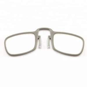Promotional Italian design blue light blocking fashion unisex clip plastic anti-blue reading glasses