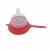 QM wholesale food grade funnel long handle meadow plastic funnel with filter screen for milk the cow