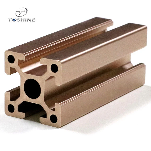 quality cheap extruded t slot 40x40 aluminium profile From guangdong