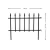 Import Quality Galvanized Steel Garden Fencing Gates Trellis from China