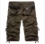 Import Ready to ship  Men&#39;s classic-Fit  Casual short Men Shorts Multi-pocket Cargo Short without belt for men in stock from China