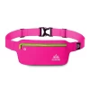 Reflective LED Runner USB Running Waist Bag Fanny Pack with Headphone Hole
