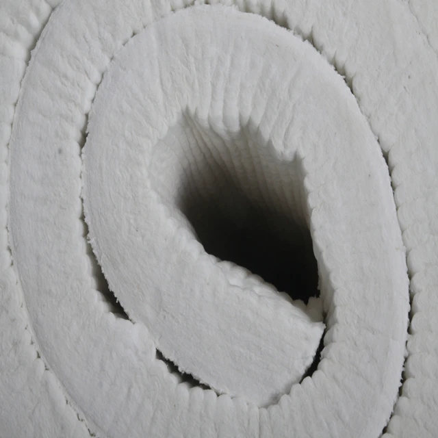 Refractory heat resistant ceramic fiber wool felt