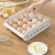 Import Refrigerator storage box kitchen household egg rack basket support fruit and vegetable drawer egg storage tray from China