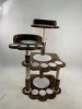 Relipet RL2409 Customized Design Luxury Wooden Cat Climbing Tree Cat Condo Tree Tower With Cat Paw
