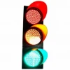Remote control intelligent led traffic signal warning light pole