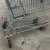 Import Retail Store 210L Asian Style Metal Supermarket Hand Push Shopping Trolley from China