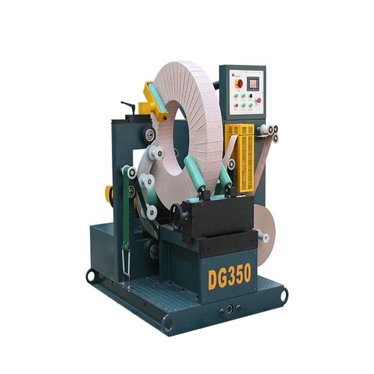 Ring bottom razor barbed wire coil wrapping machine, vertical steel wire coil packing machine, heavy steel coil