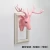 Import ROOGO 3D cartoon tu picture resin soft moose head home supplies wall hanging from China
