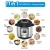 Import Rozmoz RP30 6 Quart 11 in 1 Electric Pressure Cooker Instant Stainless Steel Pot Cooker from China