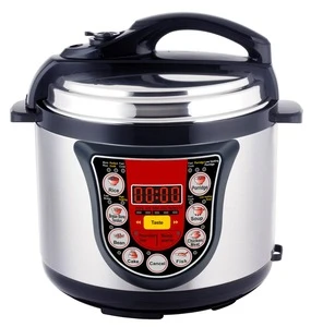 RTS03 online sales SKD  With rice meat cake stew steam braise  multi function electric pressure cooker 6L 6Q stainless steel pot
